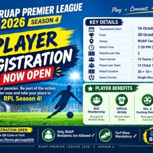 RPL26 PLAYER REGISTRATION